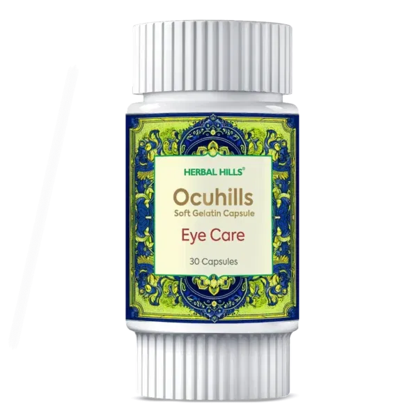 Ayurvedic Eye Care - Natural Eye Care Formula - Ocuhills 30 Capsule