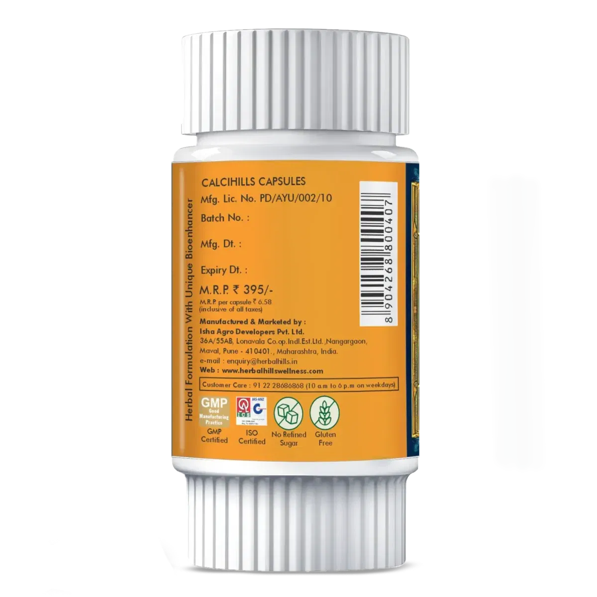 Bone health Supplements - Calcihills 60 Capsules - Image 2