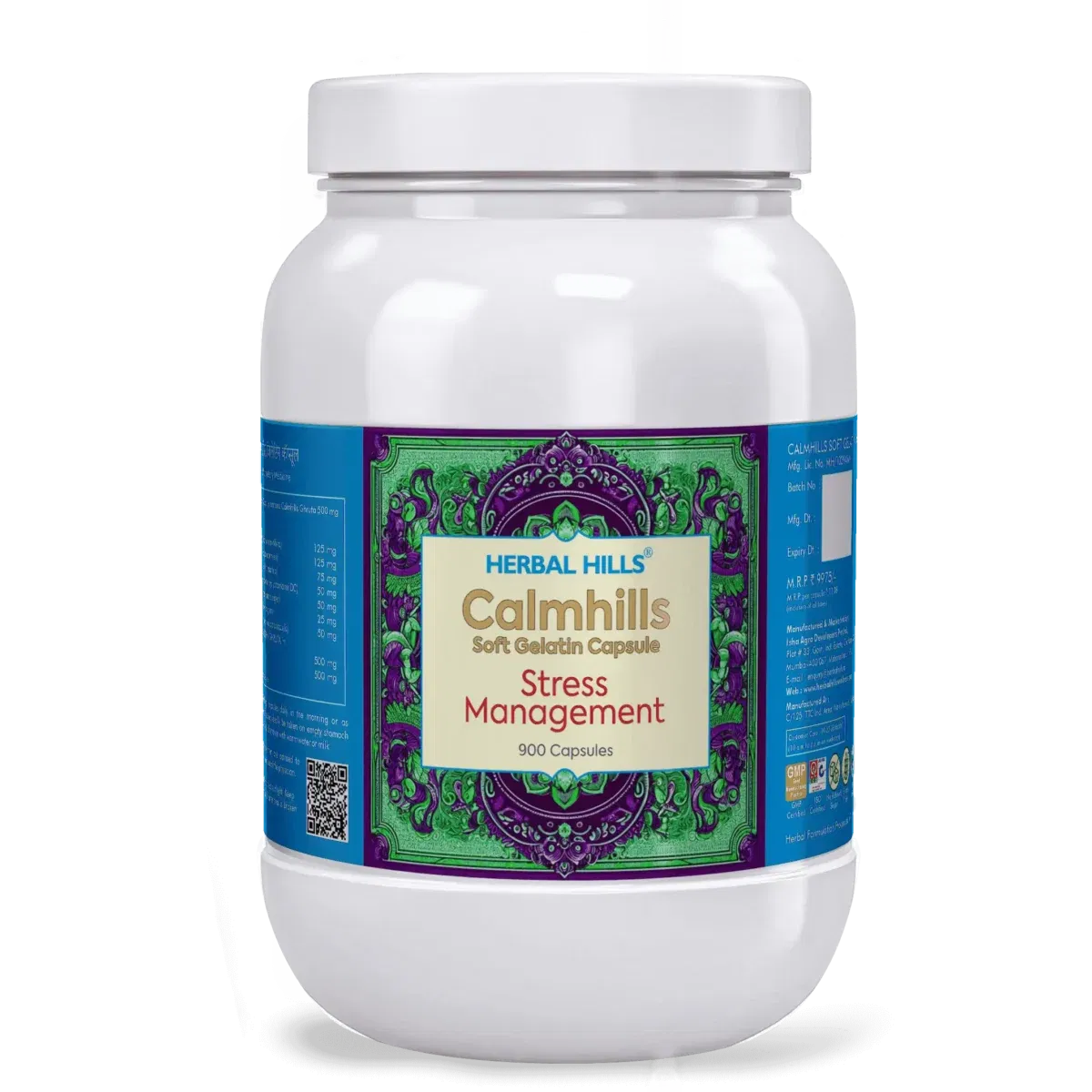 Calmhills 900 Capsule – Stress Management Formula - Image 1