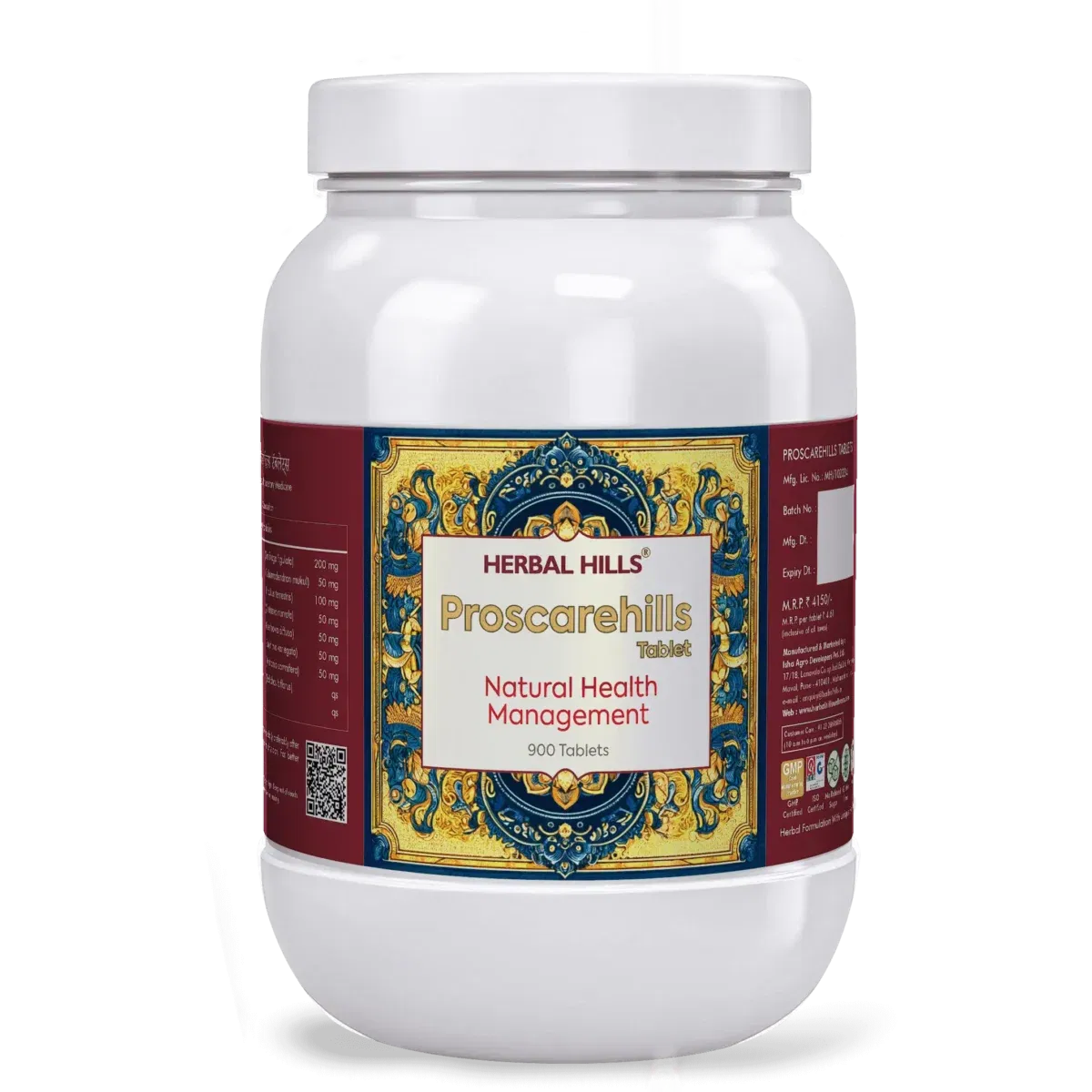 Proscarehills Prostate Support Tablets – 900 Tablets - Image 1