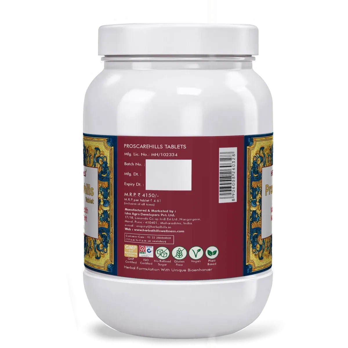Proscarehills Prostate Support Tablets – 900 Tablets - Image 3