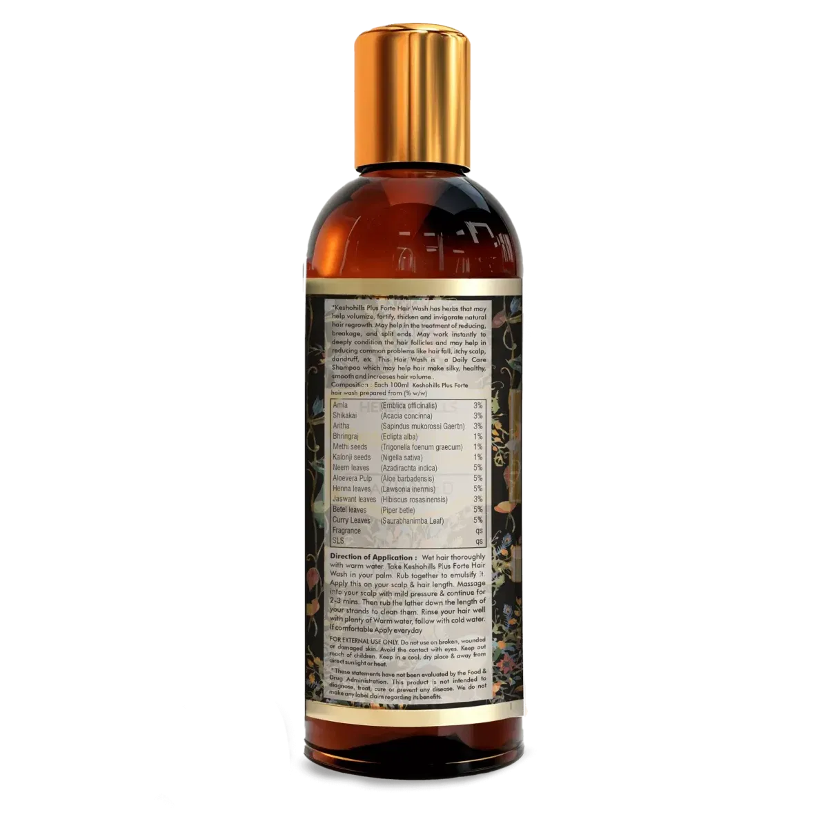 Keshohills Plus Forte Hair Wash 200ml - Image 2