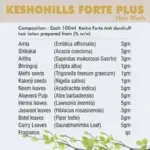 Keshohills Plus Forte Hair Wash 200ml - Image 6