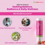 Femo Fizz Effervescent Tablets for Women – L-Glutathione, Hyaluronic Acid, Shatavari – Glowing Skin, Hormonal Balance & Daily Wellness – Strawberry Flavor – 15 Tablets - Image 10