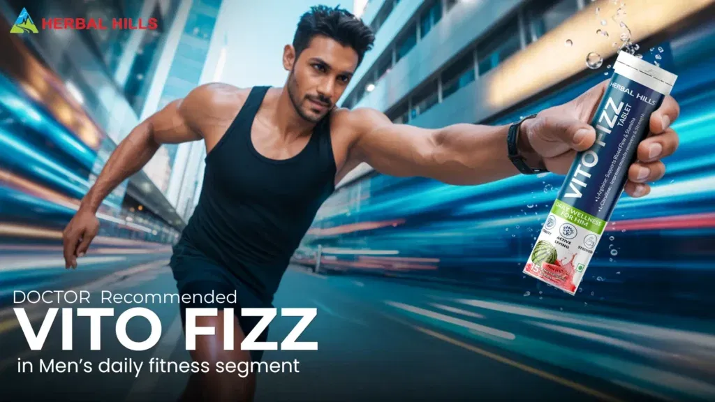 VITO FIZZ – A Doctor-Backed Daily Fitness Supplement for Men Who Want to Stay Healthy, Not Just Treat Illness