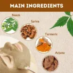 Glohills Scrub Cream - For Exfoliation Reduces Dead Skin, Blackhead & Whitehead Give Glowing Skin & Controls Excess Oil - Image 3